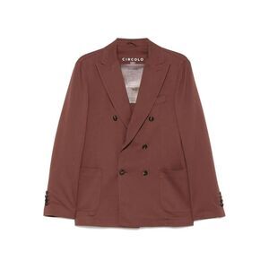 CIRCOLO 1901 Double-Breasted Blazer Men BROWN Outerwear